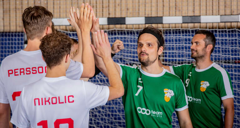 Tee shirt de handball hot sale